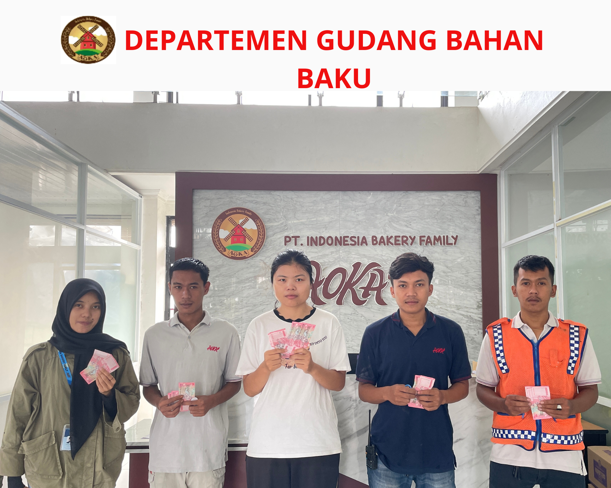 DEPARTEMEN GUDANG BAHAN BAKU